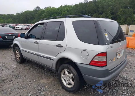 1999 Mercedes-Benz Ml 320 из США, поврежденный, VIN 4JGAB54E3XA113670